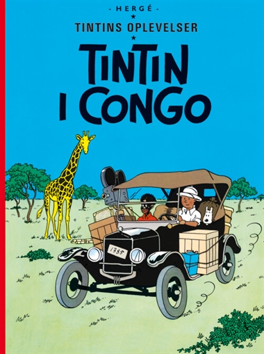 Tintin: Tintin i Congo - softcover forside